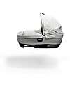 Joie  Calmi Oyster Carrycot + I-Base Isofix Rotante Encore  Pram Systems