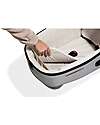 Joie  Calmi Oyster Carrycot + I-Base Isofix Rotante Encore  Pram Systems