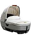 Joie  Calmi Oyster Carrycot + I-Base Isofix Rotante Encore  Pram Systems