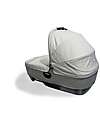 Joie  Calmi Oyster Carrycot + I-Base Isofix Rotante Encore  Pram Systems