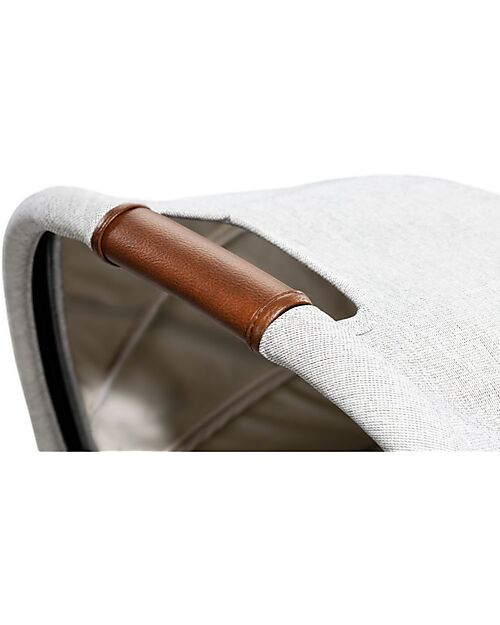 Joie  Calmi Oyster Carrycot + I-Base Isofix Rotante Encore  Pram Systems