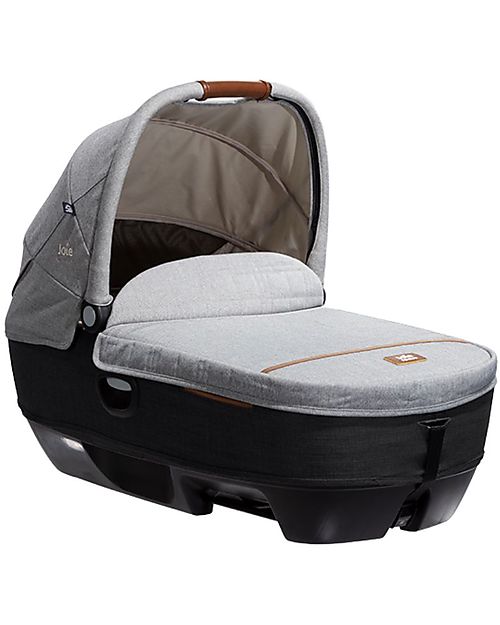 Joie Calmi R129 Carrycot - Carbon - Car and Walk - Senza Base Pram Systems