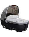 Joie Calmi R129 Carrycot - Carbon - Car and Walk - Senza Base Pram Systems
