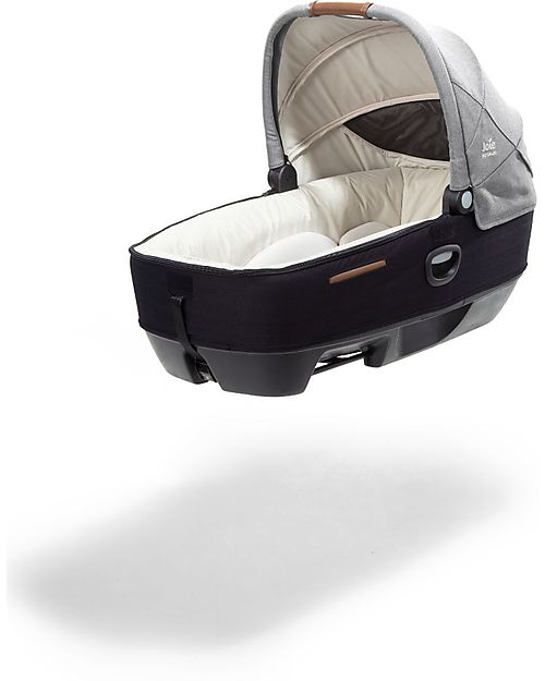 Joie Calmi R129 Carrycot - Carbon - Car and Walk - Senza Base Pram Systems