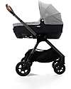 Joie Calmi R129 Carrycot - Carbon - Car and Walk - Senza Base Pram Systems