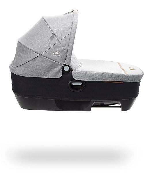 Joie Calmi R129 Carrycot - Carbon - Car and Walk - Senza Base Pram Systems