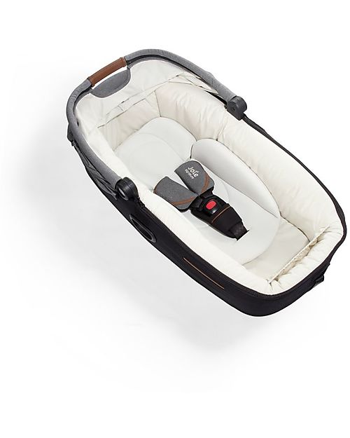 Joie Calmi R129 Carrycot - Carbon - Car and Walk - Senza Base Pram Systems