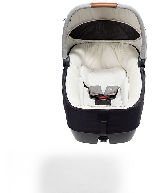 Joie Calmi R129 Carrycot - Carbon - Car and Walk - Senza Base Pram Systems