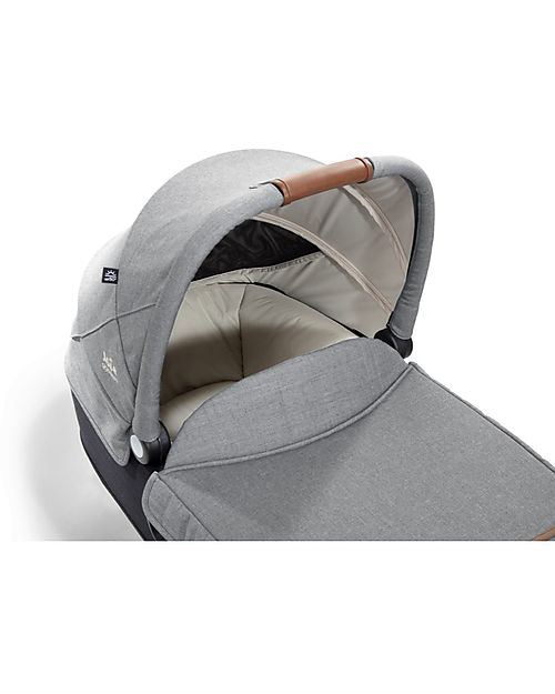 Joie Calmi R129 Carrycot - Carbon - Car and Walk - Senza Base Pram Systems