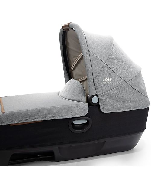 Joie Calmi R129 Carrycot - Carbon - Car and Walk - Senza Base Pram Systems