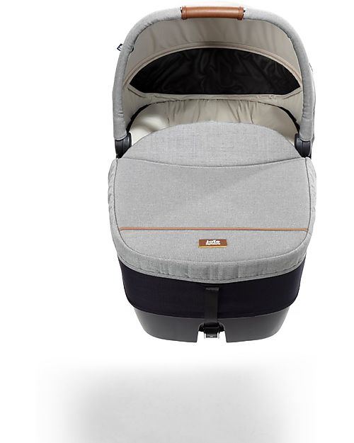 Joie Calmi R129 Carrycot - Carbon - Car and Walk - Senza Base Pram Systems