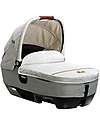 Joie Calmi R129 Carrycot - Oyster - Car and Walk - Senza Base Pram Systems