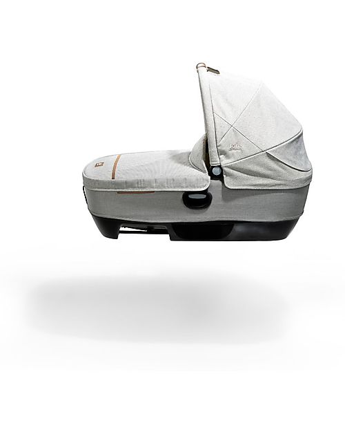 Joie Calmi R129 Carrycot - Oyster - Car and Walk - Senza Base Pram Systems
