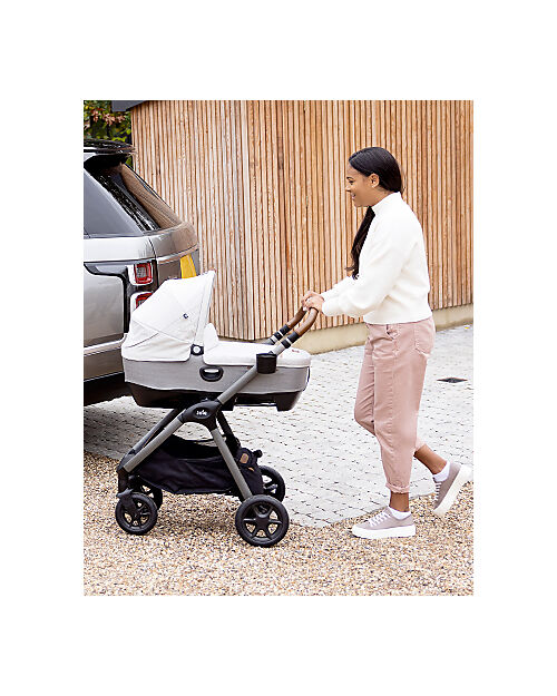 Joie "Carrycot Calmi R129 - Eclipse - Also Travel by Car With the i-Base Encore! ​" Pram Systems