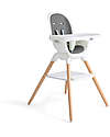 Joie Chestnut 9in1 High Chair - Shadow - From Birth to 3 Years High Chairs