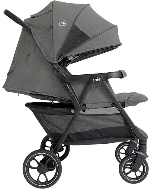 Joie Double Stroller Estrella - Evergreen - with Rain Cover Included Double Pushchairs