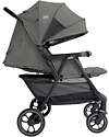 Joie Double Stroller Estrella - Evergreen - with Rain Cover Included Double Pushchairs