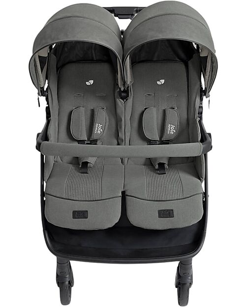 Joie Double Stroller Estrella - Evergreen - with Rain Cover Included Double Pushchairs