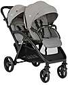 Joie Evalite Duo Stroller - Pebble - from Birth to 15kg Double Pushchairs