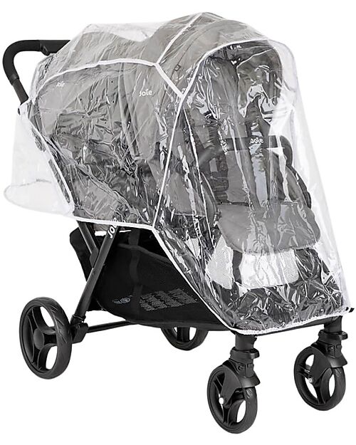 Joie Evalite Duo Stroller - Pebble - from Birth to 15kg Double Pushchairs