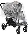 Joie Evalite Duo Stroller - Pebble - from Birth to 15kg Double Pushchairs