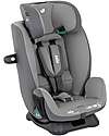 Joie Every Stage R129 Car Seat - Cobblestone - from Birth to 12 Years - 6 Position Reclining Car Seats Group 1/2/3