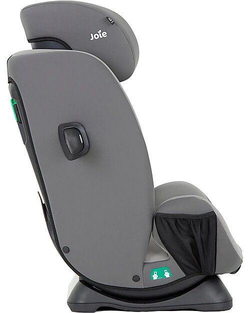 Joie Every Stage R129 Car Seat - Cobblestone - from Birth to 12 Years - 6 Position Reclining Car Seats Group 1/2/3