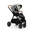 Joie Finiti Signature Collection Stroller - Carbon - Adapters and Rain Cover Included! Lights Strollers