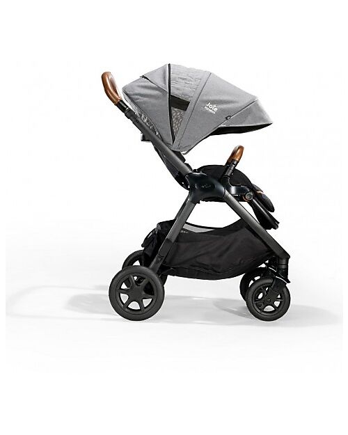 Joie Finiti Signature Collection Stroller - Carbon - Adapters and Rain Cover Included! Lights Strollers