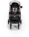 Joie Finiti Signature Collection Stroller - Carbon - Adapters and Rain Cover Included! Lights Strollers