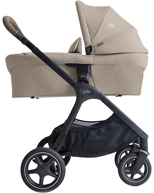 Joie Finiti Stroller 4 in 1 - Sandstone - Rain Cover and Adapters Included Pushchairs