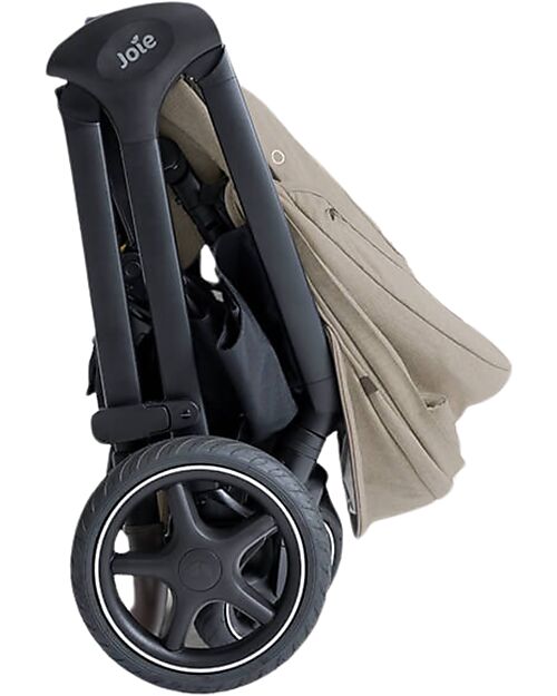 Joie Finiti Stroller 4 in 1 - Sandstone - Rain Cover and Adapters Included Pushchairs