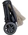 Joie Finiti Stroller 4 in 1 - Sandstone - Rain Cover and Adapters Included Pushchairs