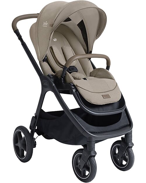 Joie Finiti Stroller 4 in 1 - Sandstone - Rain Cover and Adapters Included Pushchairs