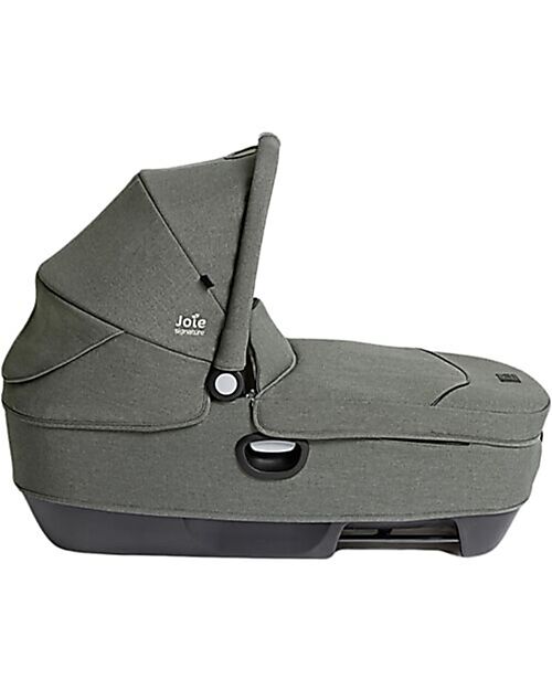 Joie Finiti Travel System - Stroller + Calmi R129 Carrycot + i-Level Pro Infant Car Seat + Encore Base - Evergreen Trio and Duo Strollers