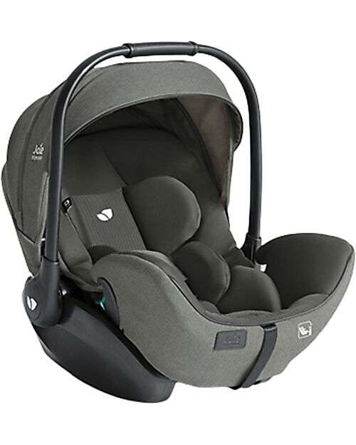 Joie Finiti Travel System - Stroller + Calmi R129 Carrycot + i-Level Pro Infant Car Seat + Encore Base - Evergreen Trio and Duo Strollers