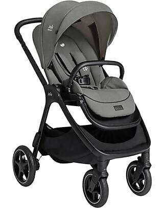 Joie Finiti Travel System - Stroller + Ramble XL Carrycot + i-Level Pro Infant Car Seat + Encore Base - Evergreen Trio and Duo Strollers