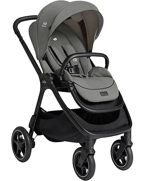 Joie Finiti Travel System - Stroller + Ramble XL Carrycot + i-Level Pro Infant Car Seat - Evergreen Trio and Duo Strollers