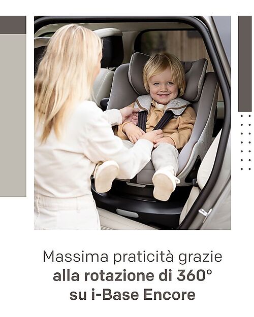 Joie i-Harbour Car Seat - Rotating - Carbon - Up to 4 years! Car Seats Group 0+/1