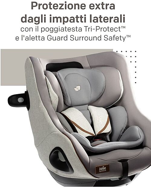 Joie i-Harbour Car Seat - Rotating - Carbon - Up to 4 years! Car Seats Group 0+/1