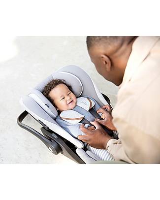 Joie i-Level Recline Car Seat - Oyster - Angle up to 157°! - Without Base Car Seats Group 0+/1
