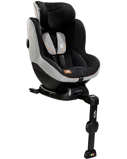 Joie I-Quest Car Seat - Carbon - from Birth to 105cm - 10 Reclinings! Car Seats Group 0+/1