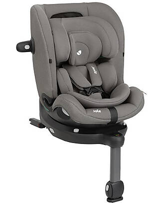 Joie I-Spin 360° Car Seat - Thunder - from Birth up to 12 Years (40-150 cm) Car Seats Group 1/2/3