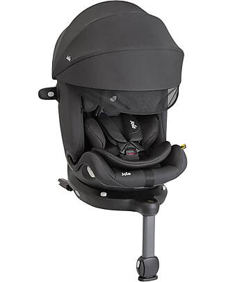 Joie I-Spin 360° Car Seat with Canopy – Mercury Mesh – from Birth up to 12 Years (40–150 cm) Car Seats Group 1/2/3