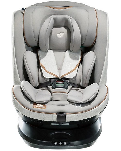 Joie i-Spin Grow Signature Car Seat - Oyster - from 0 to 7 years - Swivel and Protect From Birth! Car Seats Group 1/2/3
