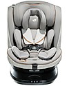 Joie i-Spin Grow Signature Car Seat - Oyster - from 0 to 7 years - Swivel and Protect From Birth! Car Seats Group 1/2/3