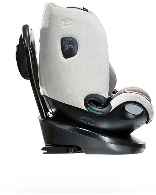 Joie i-Spin Grow Signature Car Seat - Oyster - from 0 to 7 years - Swivel and Protect From Birth! Car Seats Group 1/2/3