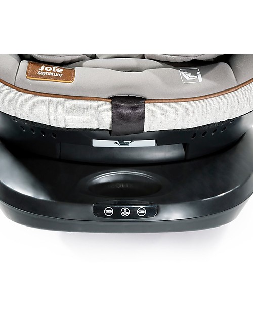 Joie iSpin Grow Signature Car Seat Oyster from 0 to 7 years