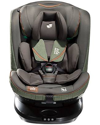 Joie i-Spin Grow Signature Car Seat - Pine - from 0 to 7 years - Swivel and Protect From Birth! Car Seats Group 1/2/3