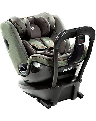 Joie i-Spin Grow Signature Car Seat - Pine - from 0 to 7 years - Swivel and Protect From Birth! Car Seats Group 1/2/3